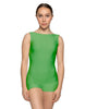 Solid Lycra Boatneck Tank Biketard
