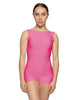 Solid Lycra Boatneck Tank Biketard