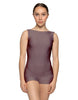 Solid Lycra Boatneck Tank Biketard