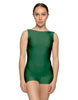 Solid Lycra Boatneck Tank Biketard