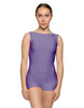 Solid Lycra Boatneck Tank Biketard