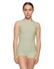 Solid Lycra Boatneck Tank Biketard