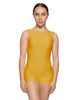 Solid Lycra Boatneck Tank Biketard