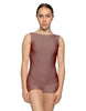 Solid Lycra Boatneck Tank Biketard