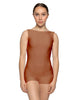 Solid Lycra Boatneck Tank Biketard