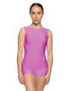 Solid Lycra Boatneck Tank Biketard
