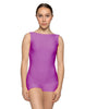 Solid Lycra Boatneck Tank Biketard