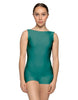 Solid Lycra Boatneck Tank Biketard