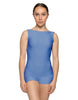 Solid Lycra Boatneck Tank Biketard