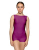 Solid Lycra Boatneck Tank Biketard