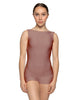 Solid Lycra Boatneck Tank Biketard