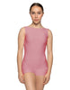Solid Lycra Boatneck Tank Biketard
