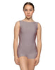 Solid Lycra Boatneck Tank Biketard