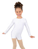Solid Lycra Long Sleeve Biketard