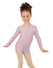 Solid Lycra Long Sleeve Biketard