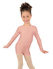Solid Lycra Long Sleeve Biketard