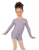 Solid Lycra Long Sleeve Biketard