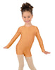 Solid Lycra Long Sleeve Biketard