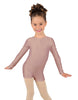 Solid Lycra Long Sleeve Biketard