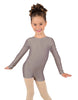 Solid Lycra Long Sleeve Biketard