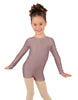 Solid Lycra Long Sleeve Biketard