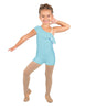 Solid Lycra One Shoulder w Ruffle Biketard