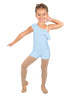 Solid Lycra One Shoulder w Ruffle Biketard