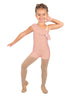Solid Lycra One Shoulder w Ruffle Biketard