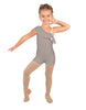 Solid Lycra One Shoulder w Ruffle Biketard