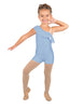 Solid Lycra One Shoulder w Ruffle Biketard