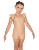 Solid Lycra Camisole Flutter Sleeve Biketard