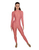 Solid Lycra LS Keyhole Back Unitard