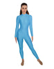 Solid Lycra LS Keyhole Back Unitard