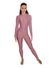 Solid Lycra LS Keyhole Back Unitard