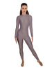 Solid Lycra LS Keyhole Back Unitard