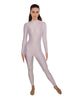 Solid Lycra LS Keyhole Back Unitard