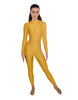 Solid Lycra LS Keyhole Back Unitard