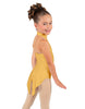 Solid Lycra Halter Collar Leotard with Tails