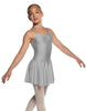 Solid Lycra Camisole Dress with Pinch
