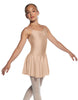 Solid Lycra Camisole Dress with Pinch
