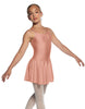 Solid Lycra Camisole Dress with Pinch