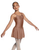 Solid Lycra Camisole Dress with Pinch