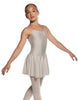 Solid Lycra Camisole Dress with Pinch