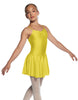 Solid Lycra Camisole Dress with Pinch