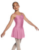 Solid Lycra Camisole Dress with Pinch
