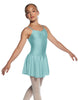 Solid Lycra Camisole Dress with Pinch