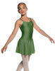 Solid Lycra Camisole Dress with Pinch