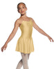 Solid Lycra Camisole Dress with Pinch