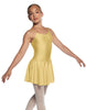 Solid Lycra Camisole Dress with Pinch