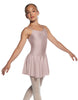 Solid Lycra Camisole Dress with Pinch